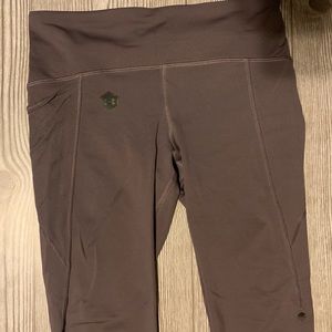 UA Rush 3/4 length leggings